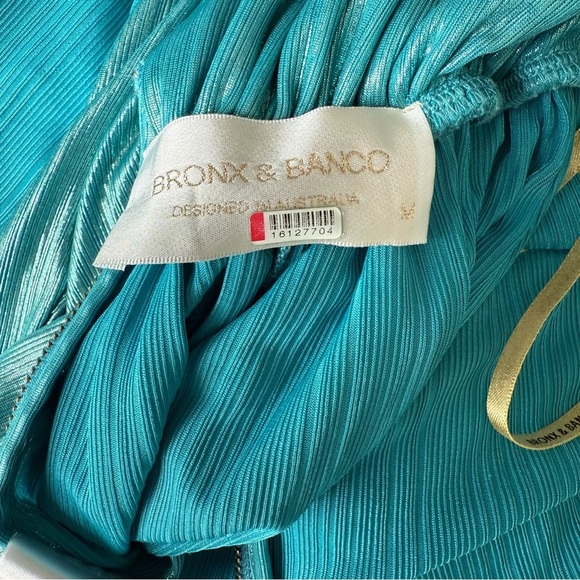 Bronx and Banco Romi Metallic dress size medium - Picture 10 of 12